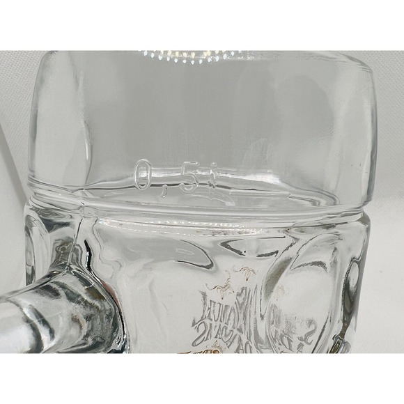 Samuel Sam Adams Oktoberfest Beer Mug Dimpled Stein - 0.5L Raise the Stein Glass - Picture 6 of 8